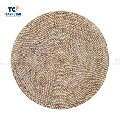 white washed rattan placemats, wholesale