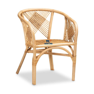 Wicker Dining Chairs With Arms (TCRCH-8964)