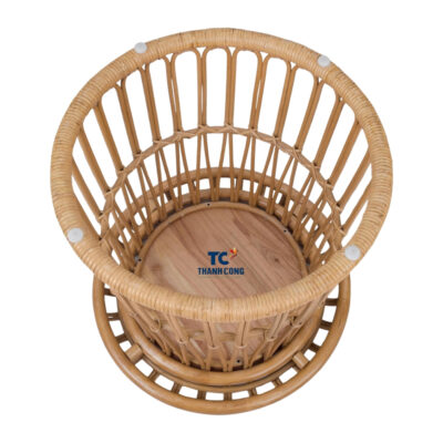 wood and cane coffee table, wholesale