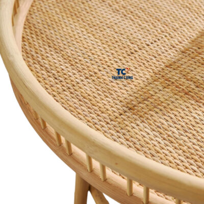 woven top rattan table, wholesale