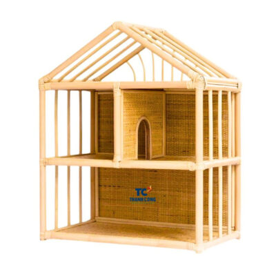 Children Wicker Rattan Doll House (TCRTO-8996)