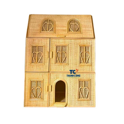 Children's Rattan Doll House (TCRTO-8993)