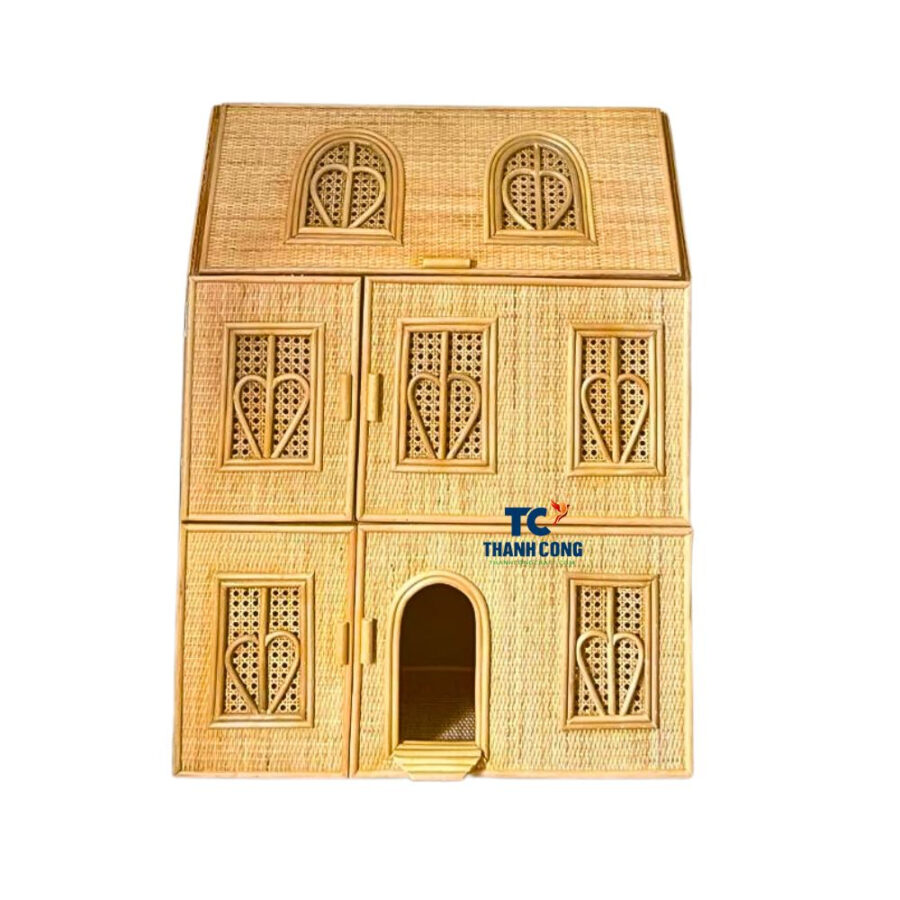 Children's Rattan Doll House (TCRTO-8993)