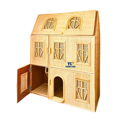 Children's Rattan Doll House (TCRTO-8993)