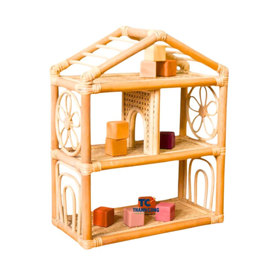 Children's Rattan Dollhouse (TCRTO-9000)