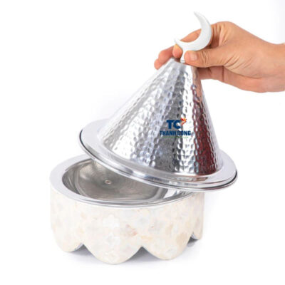 Mother Of Pearl Gergean Beige During Ramadan (TCMGG-8997)