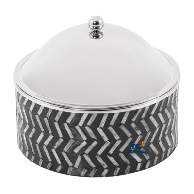 Mother of Pearl Food Container Thermal with Stainless Lid