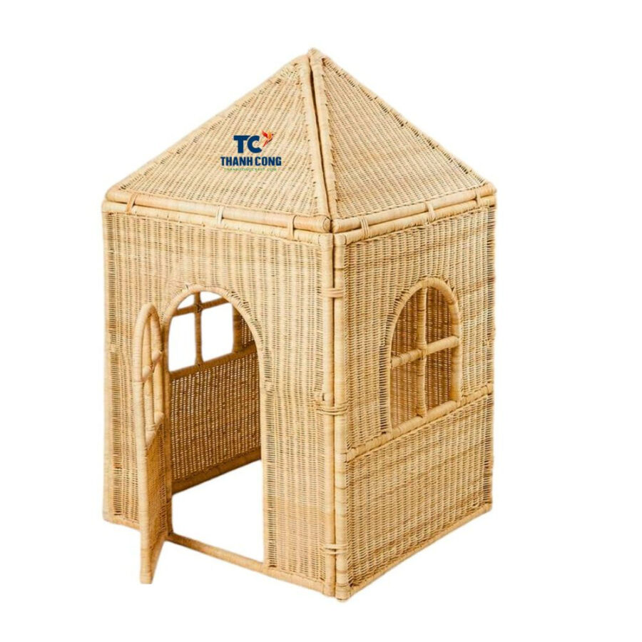 New Arrival Rattan Dollhouse (TCRTO-8975)