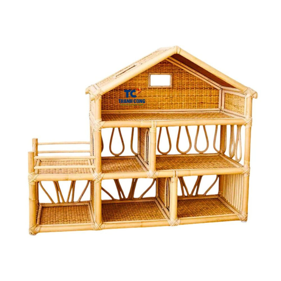 Rattan Doll House Handmade In Vietnam (TCRTO-8997)