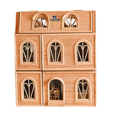 Rattan Dollhouse From Viet Nam (TCRTO-8985)