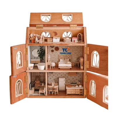 Rattan Dollhouse From Viet Nam (TCRTO-8985)