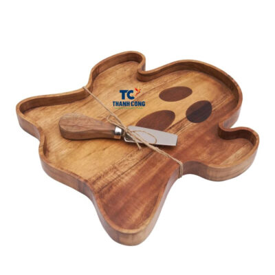 Wooden Ghost Serving Tray (TCRDE-8973) (2)