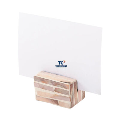 mother of pearl place card holder