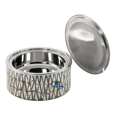 mother of pearl stainless food heat keeper