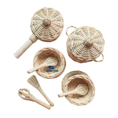 rattan kitchen set