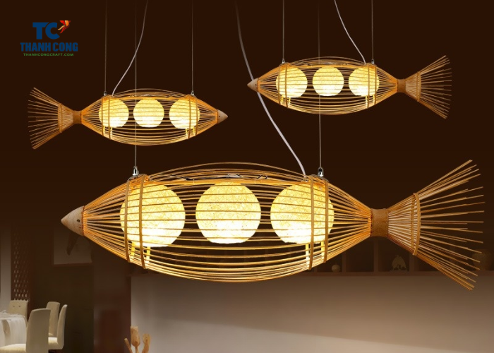 Some beautiful bamboo and rattan lamp models