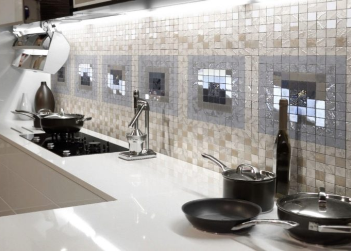 Mother of pearl interior - Sparkling light for space