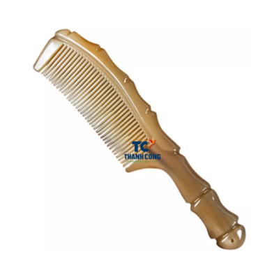 Elegant Natural Buffalo Horn Comb (TCLSHC-9024)