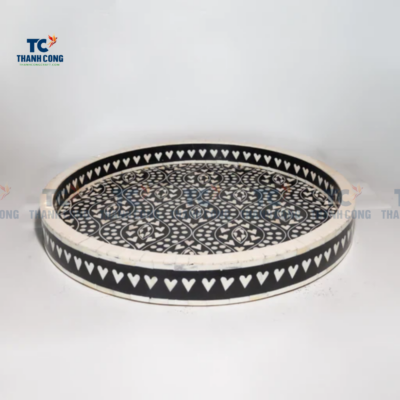 Round Mother of Pearl Tray (TCMTR – 9008)