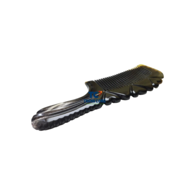 Natural Horn Comb with Angled Handle (TCLSHC-9012)