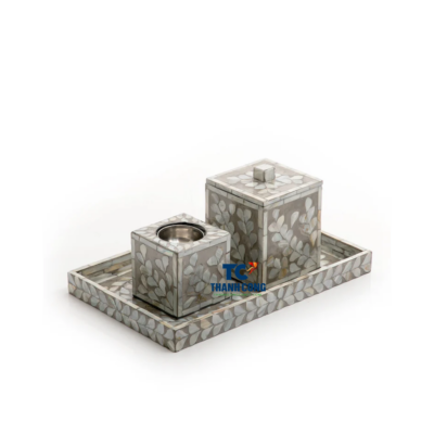 Mother of Pearl Mabkhara Burner Set - TCMMA 9005