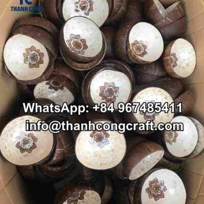 Dodo Bird Mosaic Coconut Bowls Wholesale | Mauritius TCCB - 24059 - Image 8
