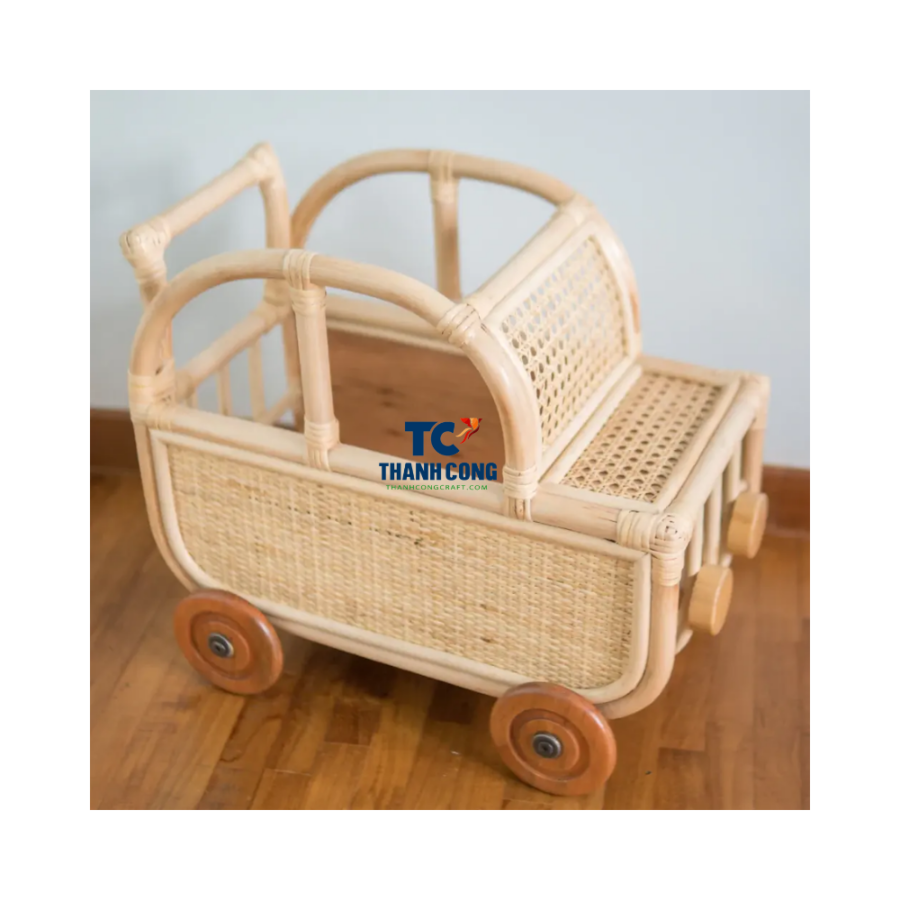 Car Rattan Kid Stroller (TCRTO-9002)