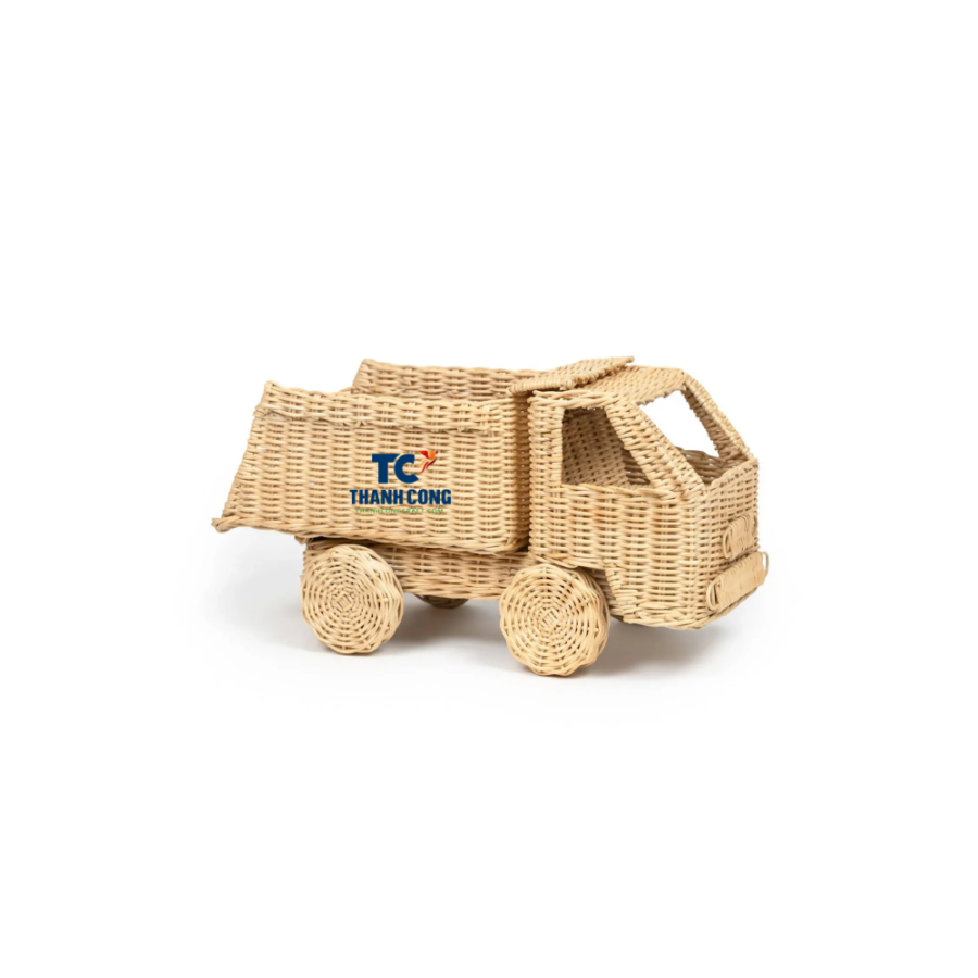 Rattan Dump Truck Toy (TCRTO-9005)