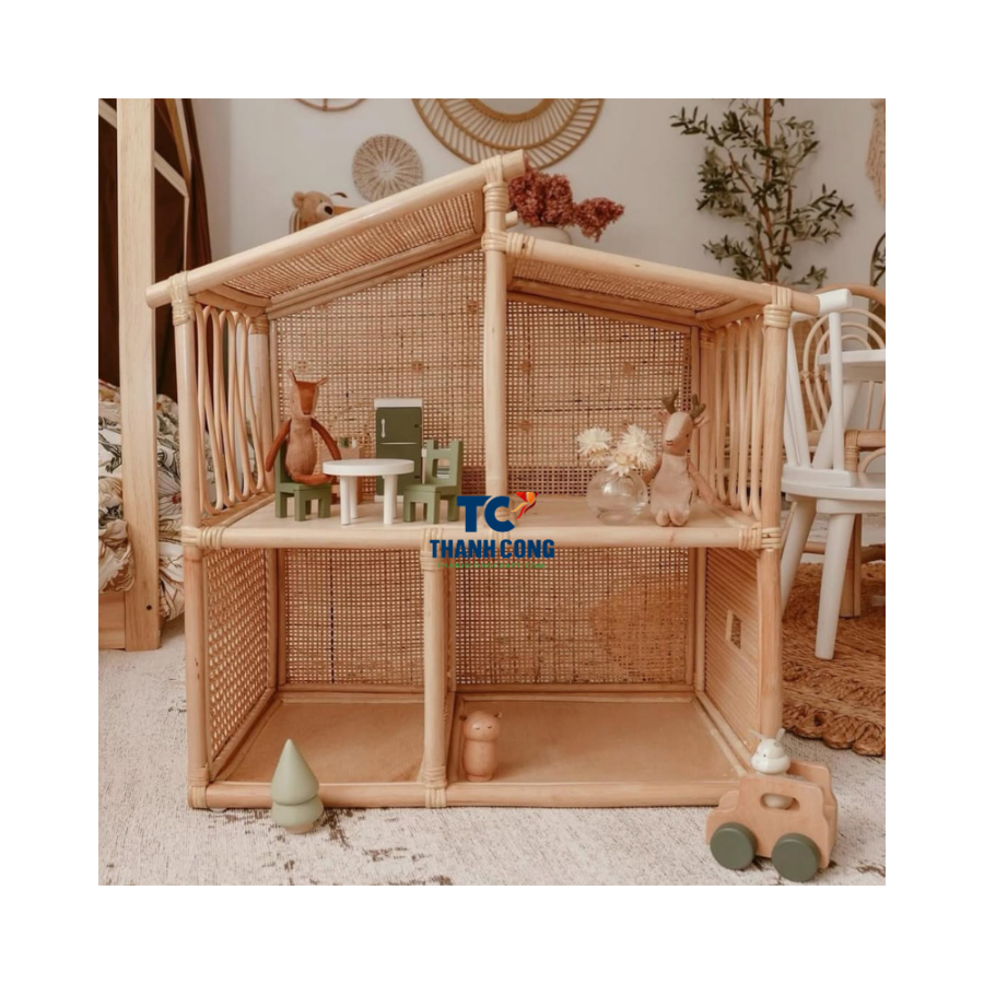 Rattan Kid Dollhouse (TCRTO-9006)