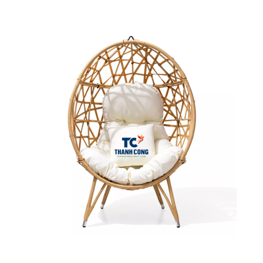 Patio Rattan Egg Chair (TCRCH-9002)