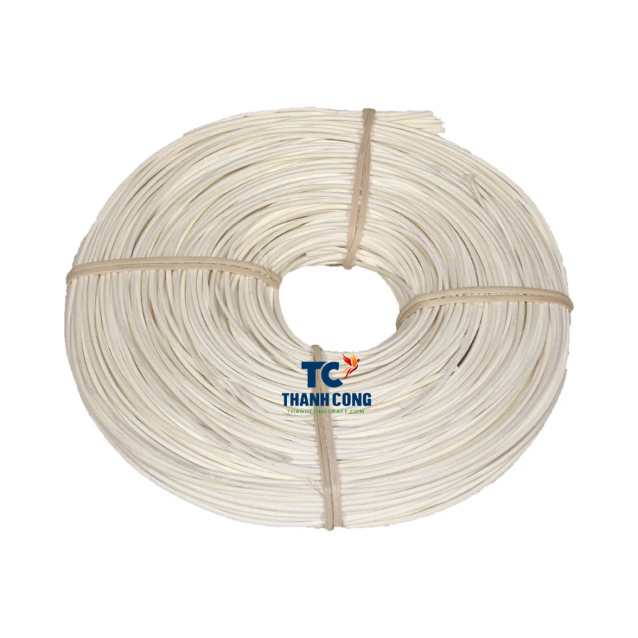 White Round Natural Rattan Coil (TCRCR-9007)