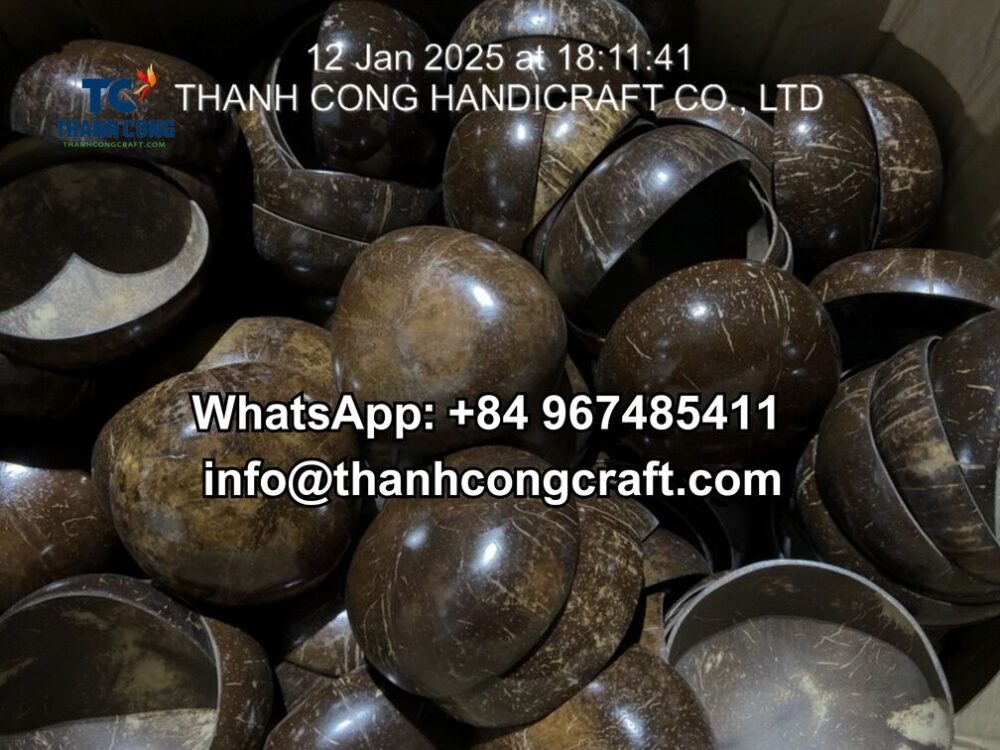 Bulk Coconut Bowls Factory