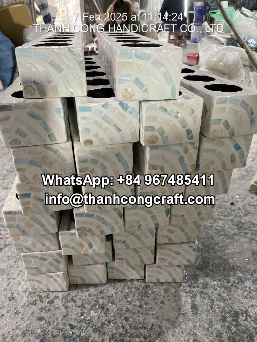 Mother of Pearl Cup Holder Manufacture