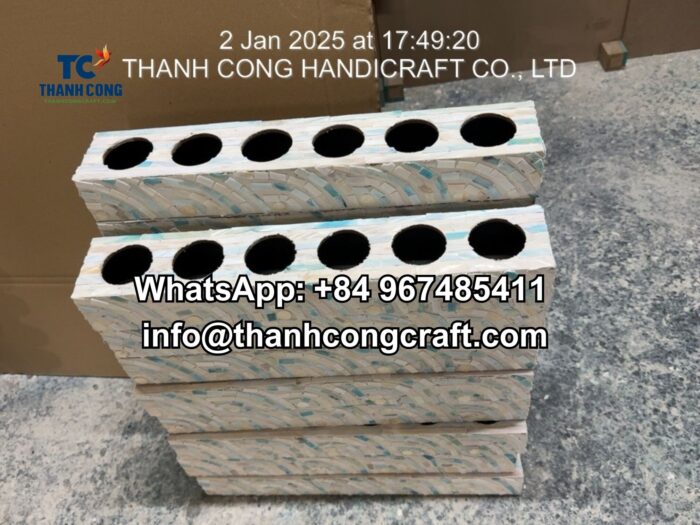 Mother of pearl cup holder factory