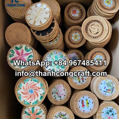 Mother of pearl inlaid coaster new collection