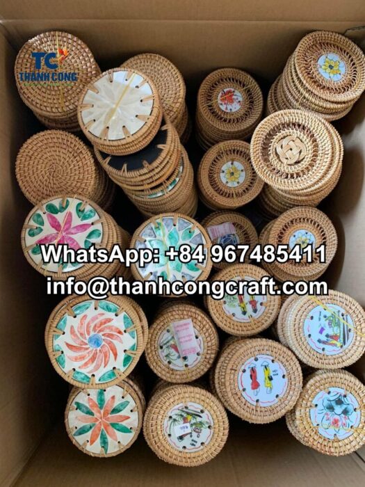 Mother of pearl inlaid coaster new collection