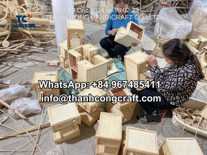 rattan toy coffee maker in bulk