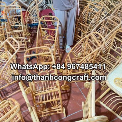 rattan stroller factory