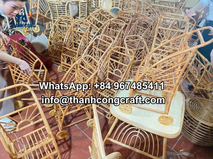 rattan stroller in bulk