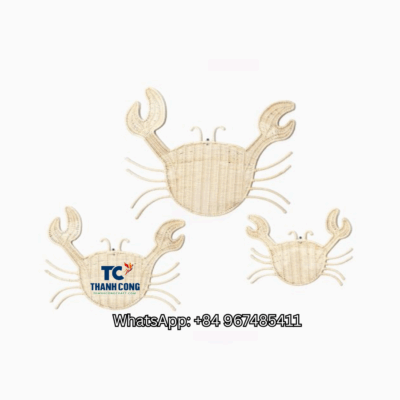 Crab-Shaped-Rattan-Wall-Decor-Wholesale-TCRKW-8994