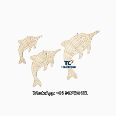 Dolphin-Shaped-Rattan-Wall-Decor-TCRKW-8997