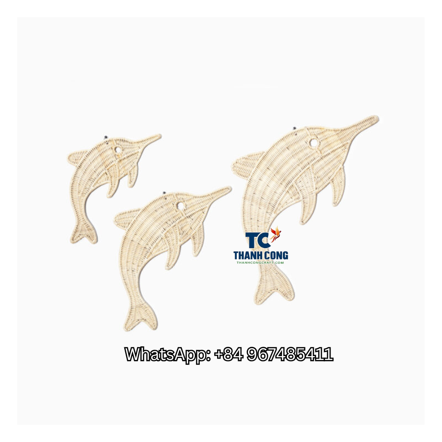 Dolphin-Shaped-Rattan-Wall-Decor-TCRKW-8997