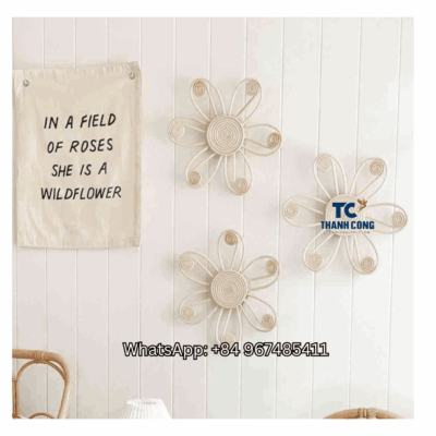 Flower-Shaped-Rattan-Wall-Decor-Wholesale-TCRKW-8977
