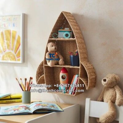 Seagrass Rocket Wall Shelf wholesale