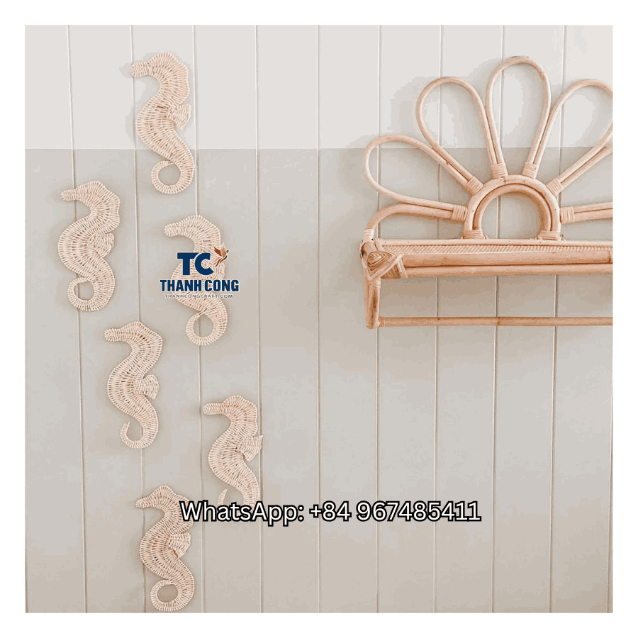 Seahorse-Shaped-Rattan-Wall-Decor-Wholesale-TCRKW-8981
