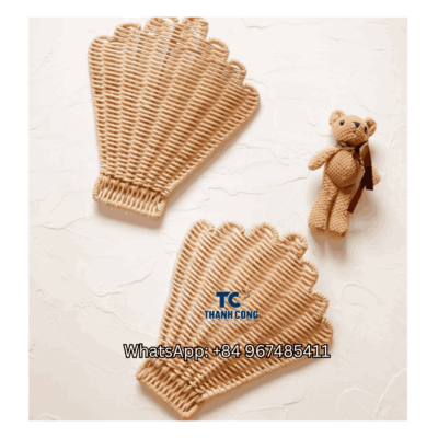 Seashell-Shaped-Rattan-Wall-Decor-Wholesale-TCRKW-8972