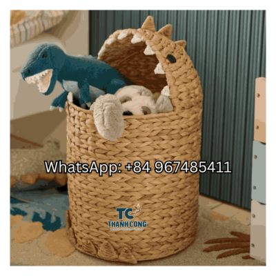 Shark-Shaped-Water-Hyacinth-Kid-Basket-Wholesale-TCKWB-8982
