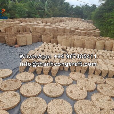 Water hyacinth product handicraft viet nam supplier (1)