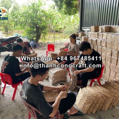 Water hyacinth product handicraft viet nam supplier (3)
