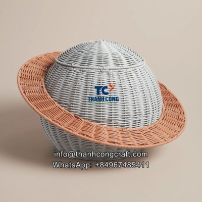 Wholesale Saturn Rattan Storage Basket